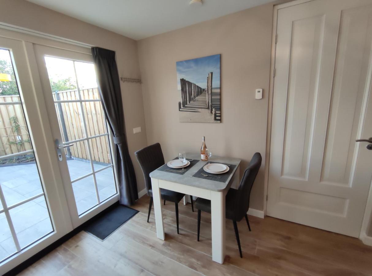 Luxe Kamer Aan Zee Zoutelande Bagian luar foto