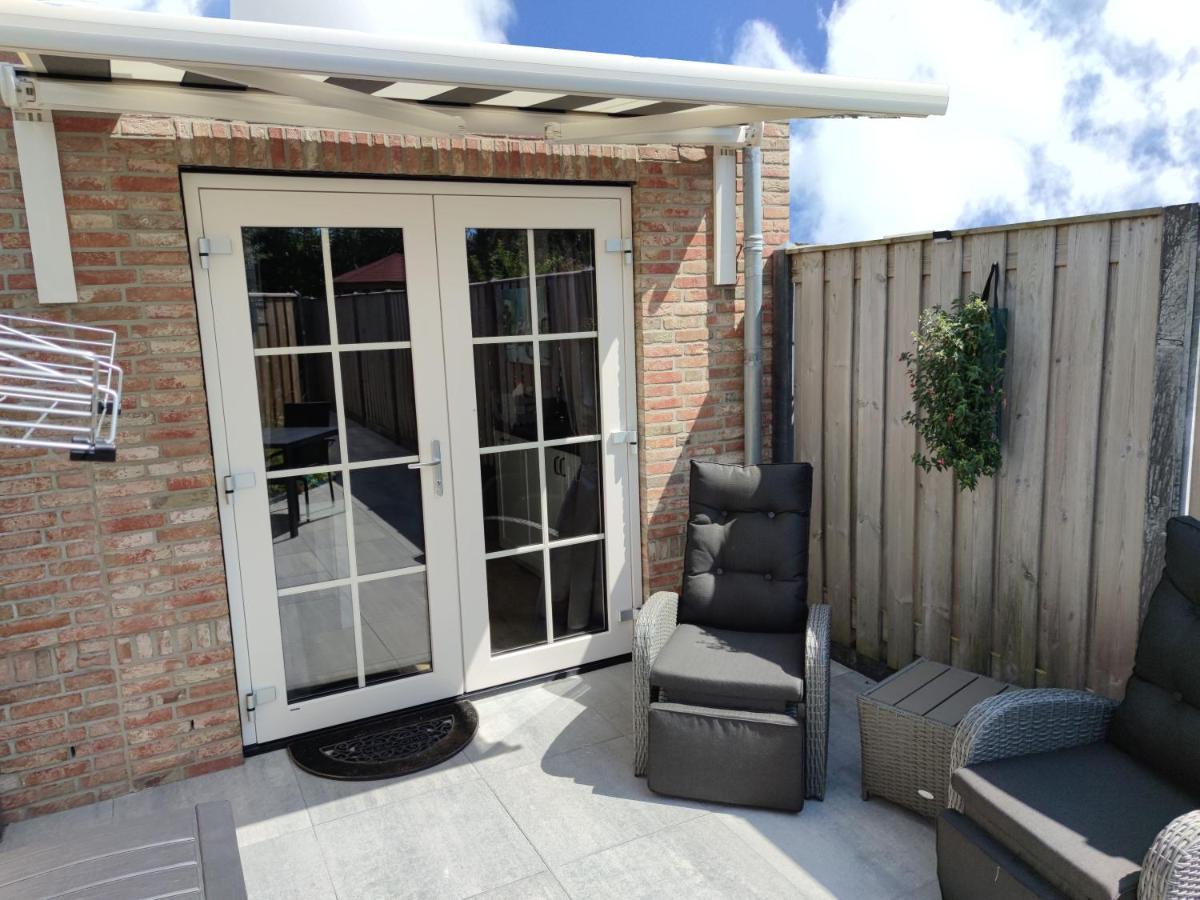 Luxe Kamer Aan Zee Zoutelande Bagian luar foto
